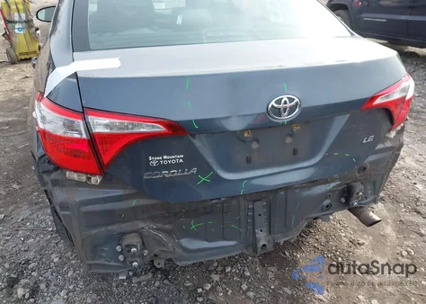 2014 Toyota Corolla Le z USA, uszkodzony, nr VIN 2T1BURHE2EC190642